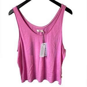 NWT UGG Coralynn Tank- Echinacea Large. Barbiecore, Lounge wear, Layering
